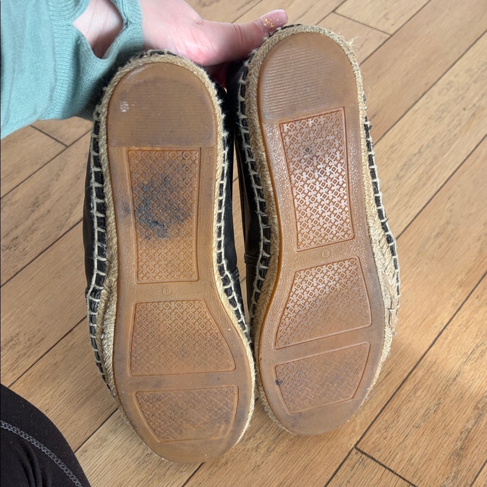 Tory Burch Black Espadrilles - size 8 - Picture 5 of 5